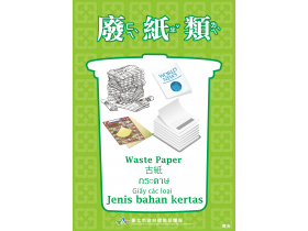 資源回收分類翻譯-廢紙類